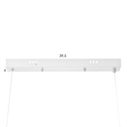 Светильник «Вихрь» LED 38 Вт 6000К белый 100×18-110 см