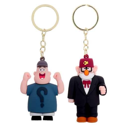 Игрушка - сюрприз Funny box «Весёлая семейка»: детский брелок, наклейки, карточка, цвет МИКС