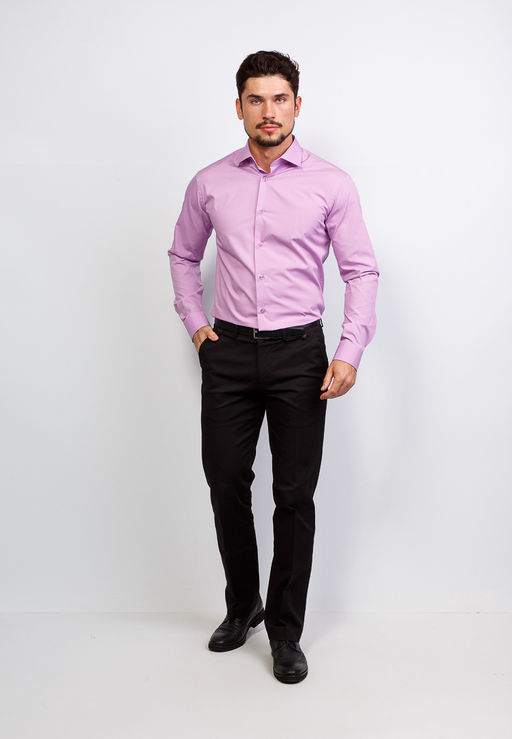 Сорочка мужская длинный рукав GREG 720/139/LDARK/Z  фото 5