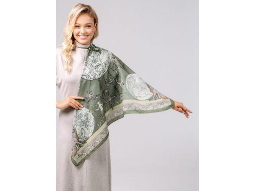 Платок женский Lanotti картина/№19