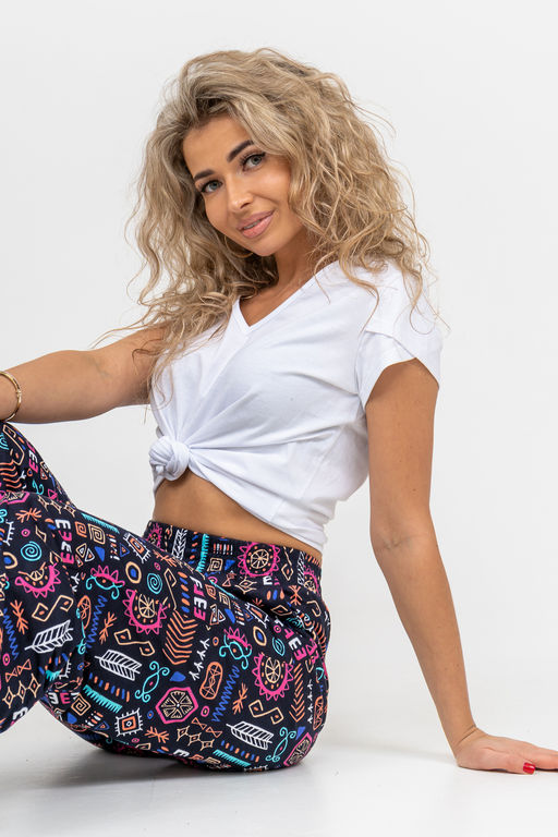 Костюм женский Натали 36691 футболка и брюки хлопок  фото 43