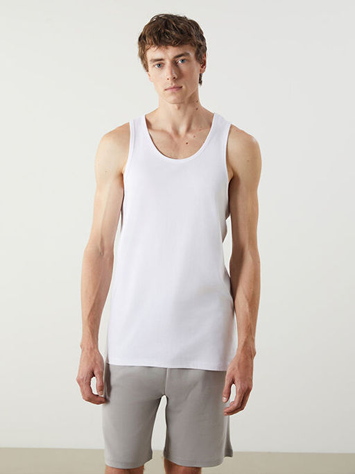 U Yaka Penye Erkek Atlet 2li - Waikiki фото 6