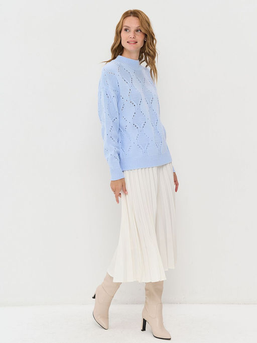 Джемпер женский 9242-94067. 3200331 холодный голубой