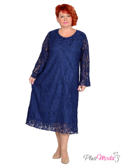 Платье Модель №1822 размеры 44-84 - Plusmoda фото 8