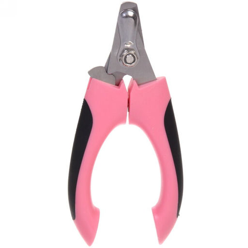 Цена за 2 шт. Когтерез для животных "Леопольд" 16см цвет розово-черный Ultramarine