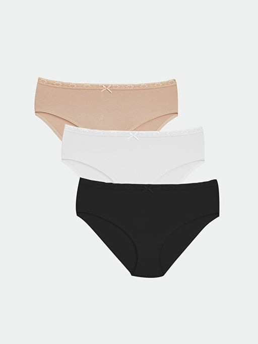 Dantel Detayl? Bikini K?lot 3l?