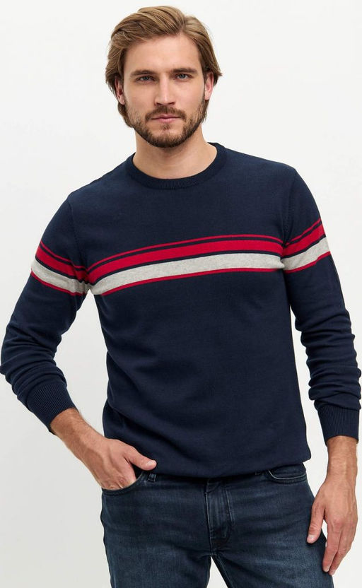 Джемпер F421-1548 d.blue - Fine joyce фото 10