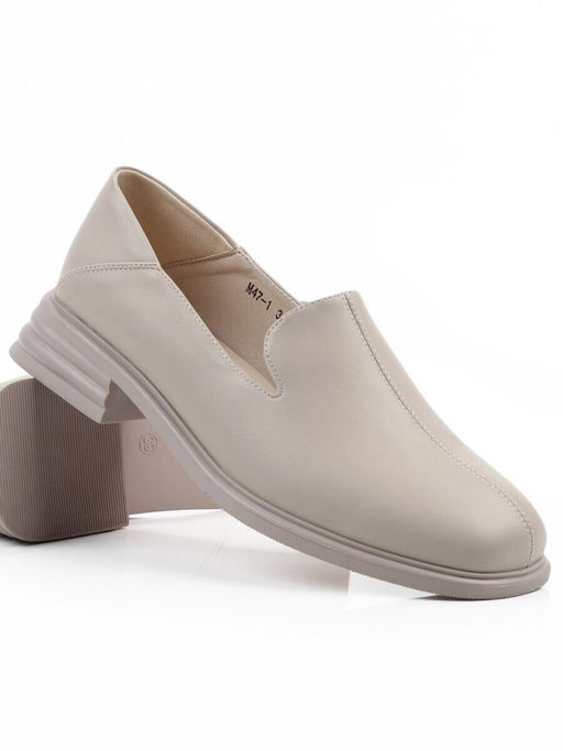 06-M47-1 BEIGE Туфли женские (натуральная кожа)