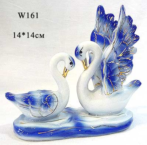 Фигурка Лебеди 14х14 см / W161 /уп 48/ - Галеонтрейд фото 3