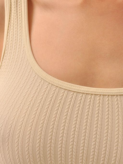 Топ на широких бретелях с плетением косичка HOME COLLECTION - My фото 27