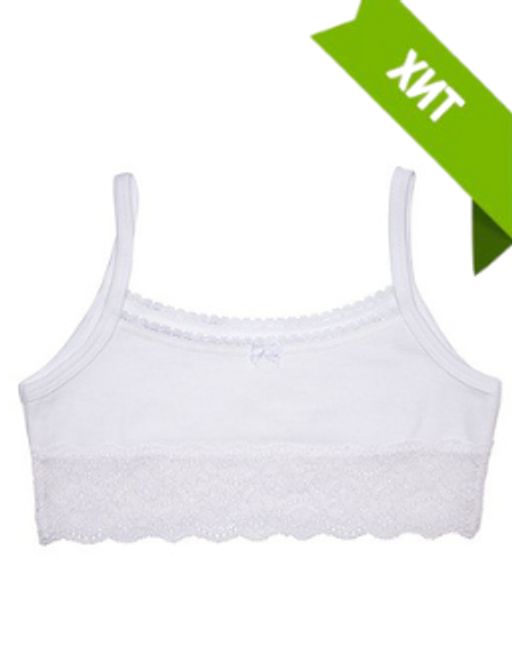 Топ д/дев. белый 4041