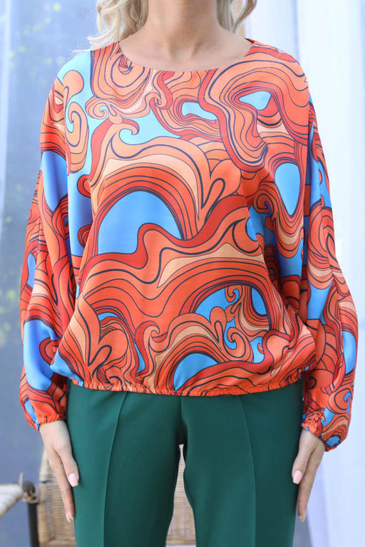 Блуза М5-5083/4 - Wisell фото 12