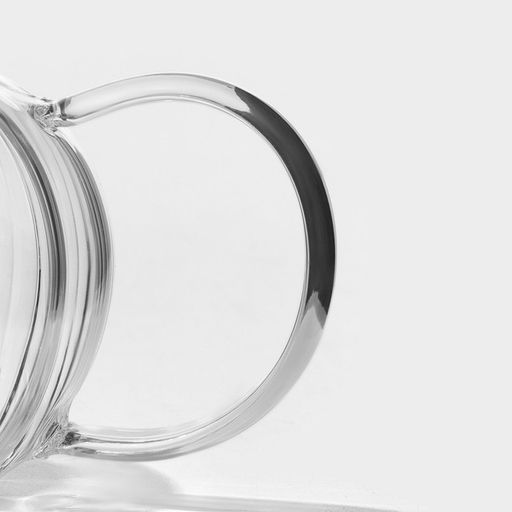 Заварочный чайник из стекла Доляна «Диана. Грация», 1 л, стеклянное сито