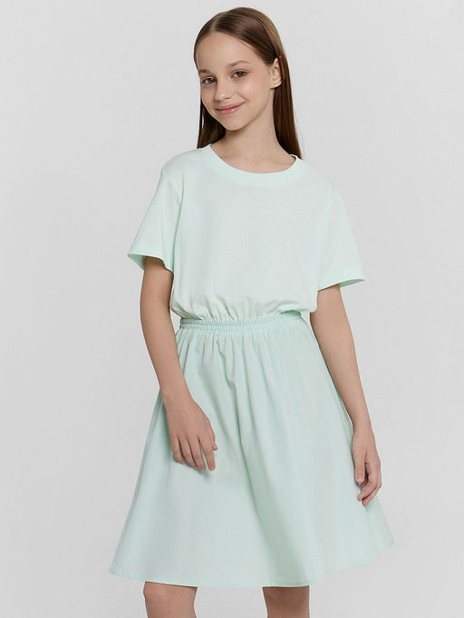 Платье для девочек мятное