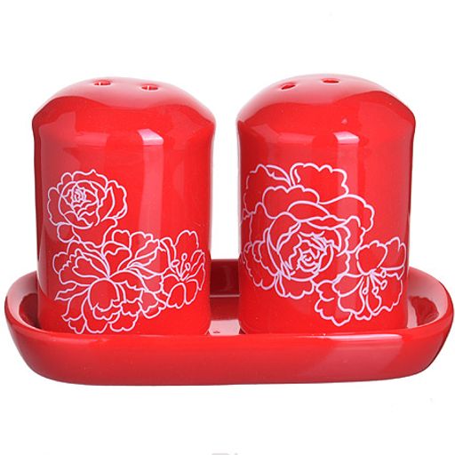 25828 Набор д/специй 3пр 240г Красный Узор LR(х72) - Mayer&boch фото 2