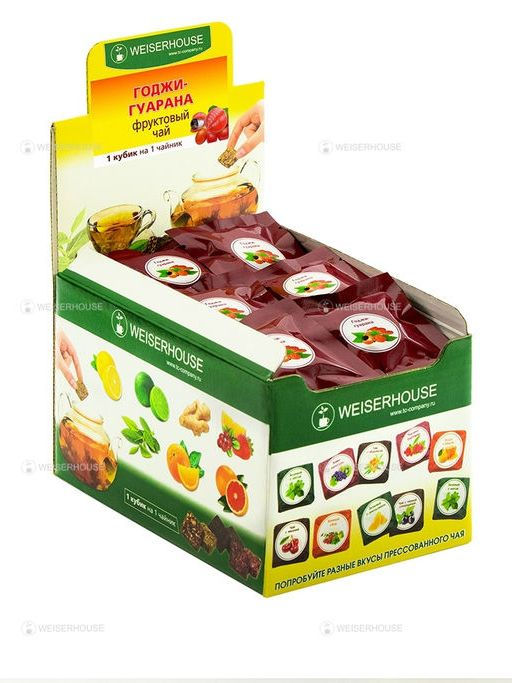 Годжи-гуарана кубики 5-7гр, ШТ 1упХ50 шт