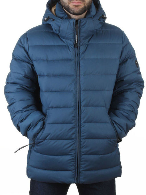 6001 BLUE Куртка мужская зимняя (200 гр. холлофайбер)