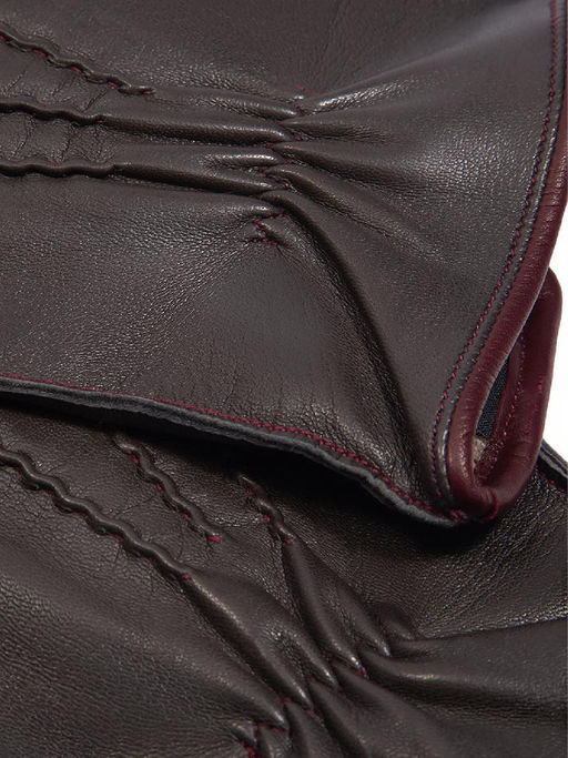 Перчатки мужские ш+каш. OS00113 d.grey - Eleganzza фото 2