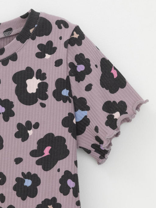 КР 302814/сиреневый 3304 Н091 к621 фуфайка (футболка) для дев - Crockid фото 5