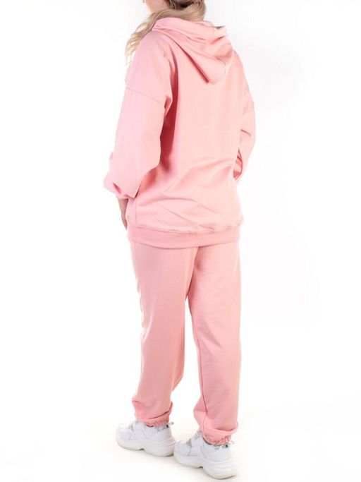 Y314 BRIGHT PINK Спортивный костюм женский (100% хлопок) - Fashion фото 8