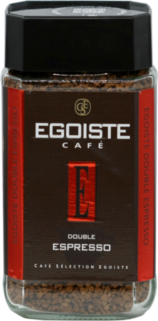 EGOISTE. Espresso Double 100 гр. стекл.банка