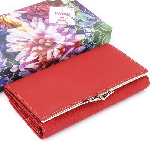 Большой женский кожаный кошелек СВ 6005-002 - Sergio valentini фото 4