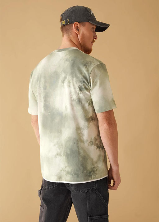 CLE Футболка муж. 452611/05ккн_п серый/т.зелёный - Clever wear фото 2