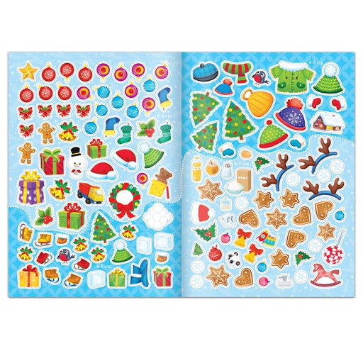 Книга 250 наклеек Ждут зверята Новый год, 12 стр. - Буква-ленд фото 4
