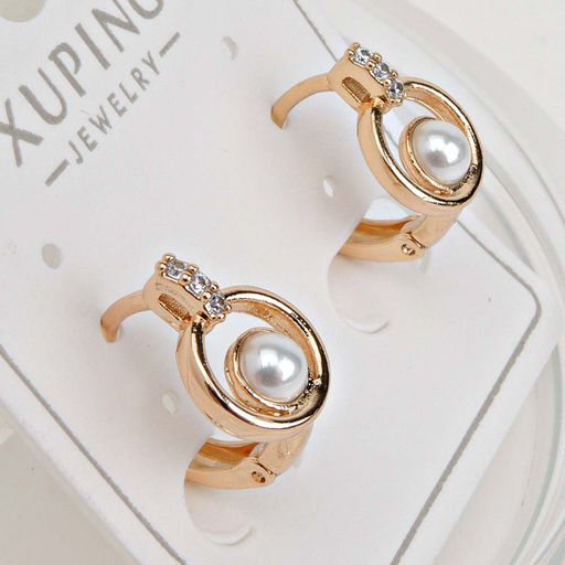 XUPING Серьги с замком кольцо арт. 18 1384 (id 281748) - Rada фото 2