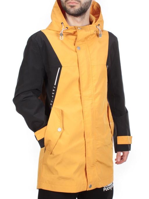 350 YELLOW Ветровка мужская FASHION (100% полиэстер)