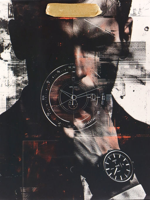 Пакет подарочный вертикальный Time, MS 18?23?10 см