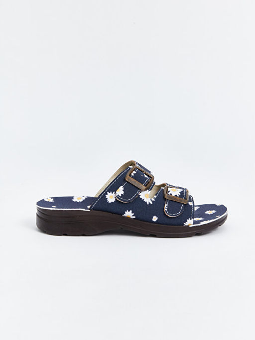 ?i?ek Bask?l? K?z ?ocuk Terlik - Waikiki фото 2