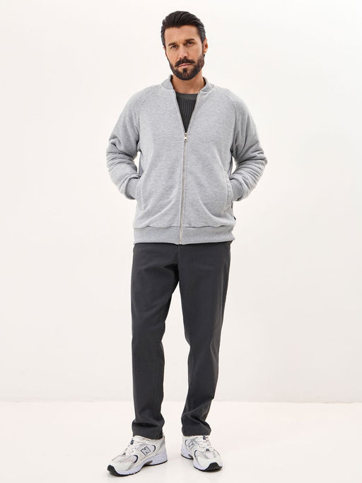 Толстовка мужская 25134-530 футер серый - Avese фото 39