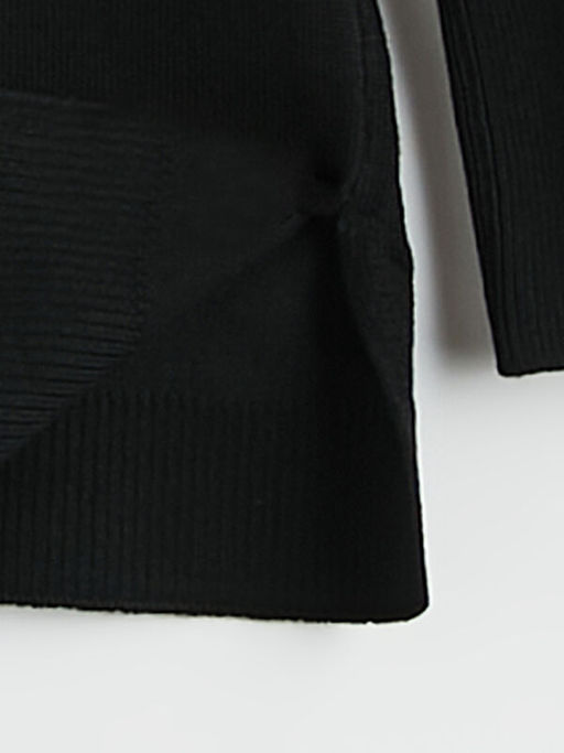 Bisiklet Yaka Kad?n Triko Kazak