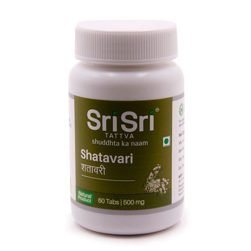 Shatavari Sri Sri Шатавари Эликсир для женщин 60таб