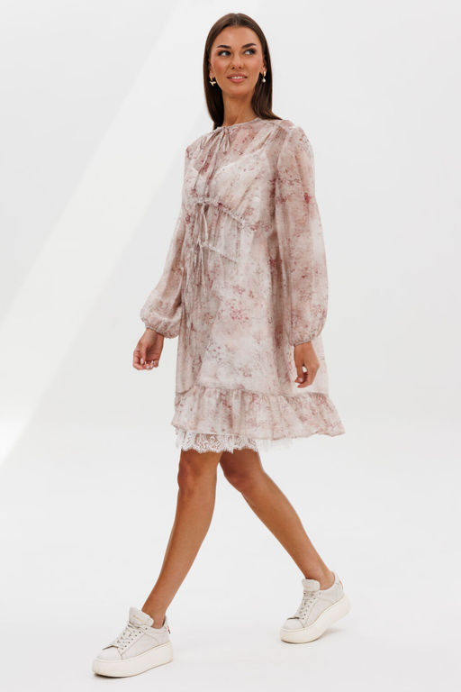Платье Fantazia Mod 5199 розовый  фото 2
