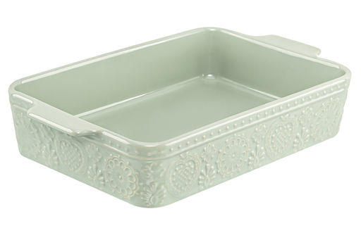 Форма для запекания 1,2 л 27.2*17*5.2 см "Традиция" прямоугольная мятный