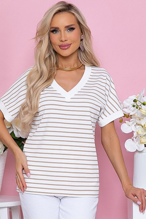 Футболка - тельняшка 41942 - Avili фото 8