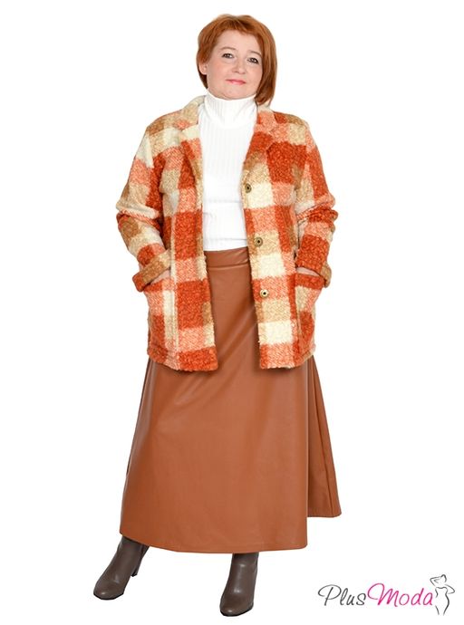 Юбка Модель №1058 размеры 44-84 - Plusmoda фото 4