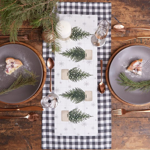 Дорожка на стол «Этель» Happy New Year 30×70 см, 100% хлопок, саржа 190 г/м²