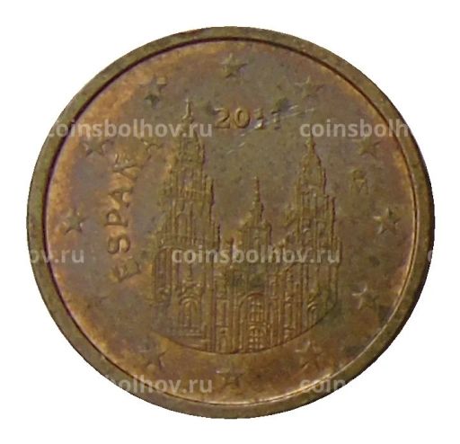 2 евроцента 2011 года Испания