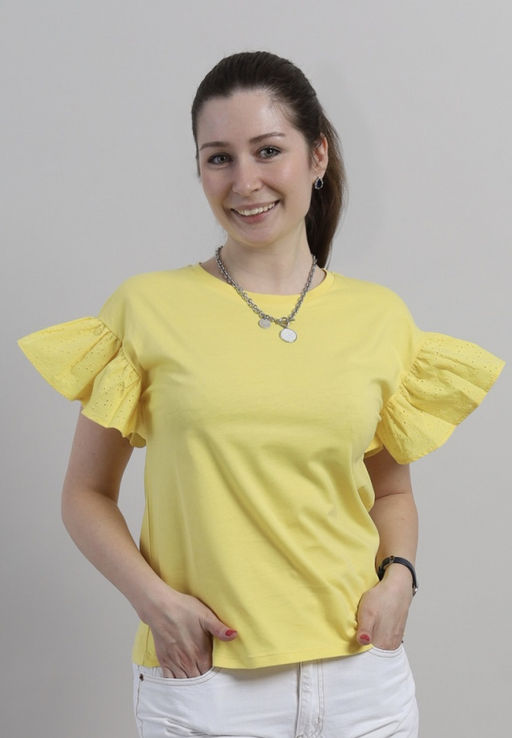 CRB wear/CSSW 60385-30 Футболка женская,желтый/Ex.Cherubino