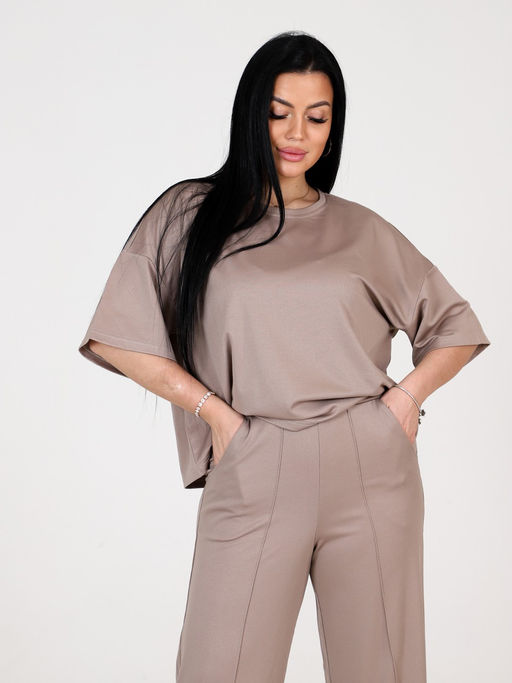 ЖК-1032 ЖЕНСКИЙ КОСТЮМ (Кофейный) - А-дина фото 6