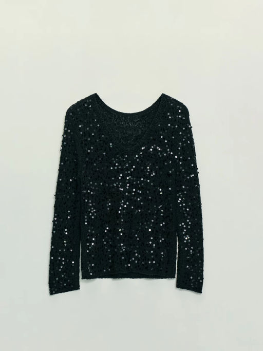 Джемпер с пайетками / Zarina