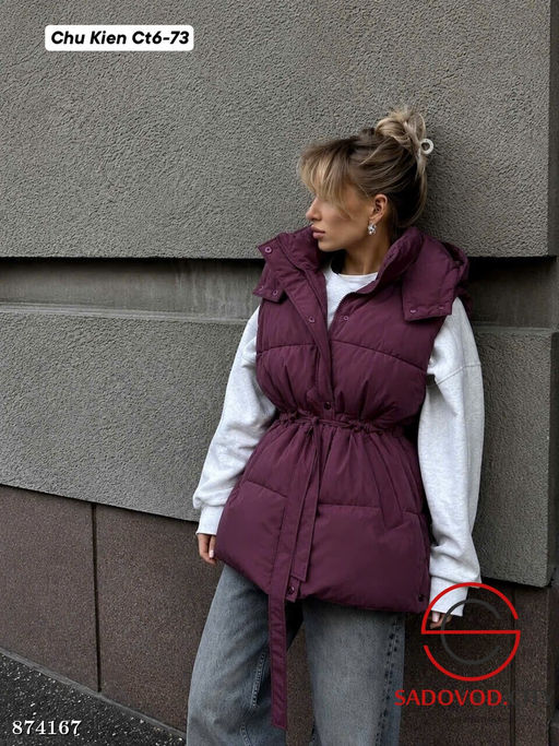 Жилетка женская осенняя