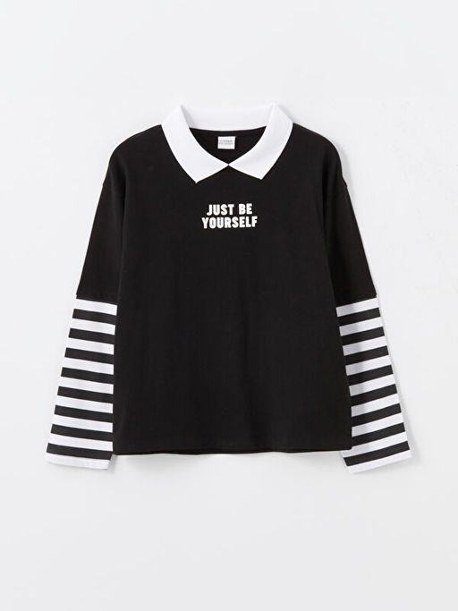 Polo Yaka K?z ?ocuk Ti??rt