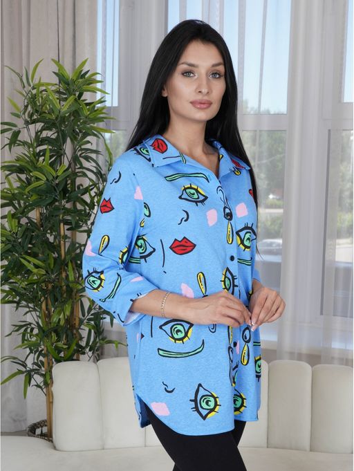 Жанетта туника женская (синева )