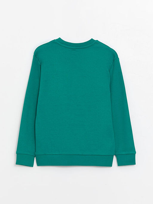 Bisiklet Yaka Dinozor Bask?l? Erkek ?ocuk Ti??rt - Waikiki фото 3