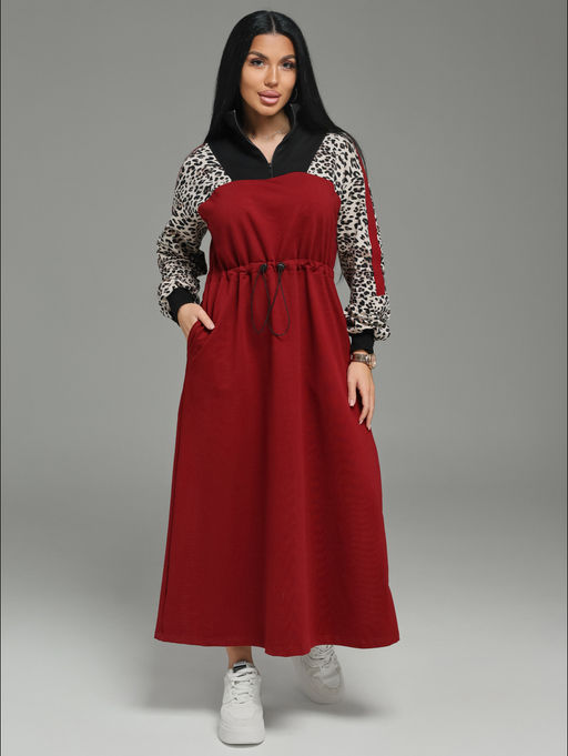 Луиза платье женское (оливковый) - Lovetex фото 17