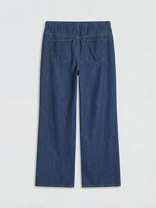 Джинсы Beli Lastikli Wideleg Kadın Jean Pantolon женские с эластичным поясом